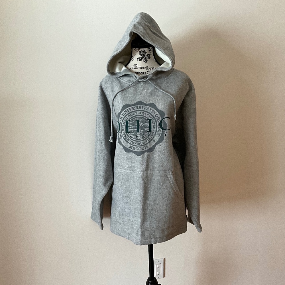 Ohio University College Hooded Sweatshirt Size M